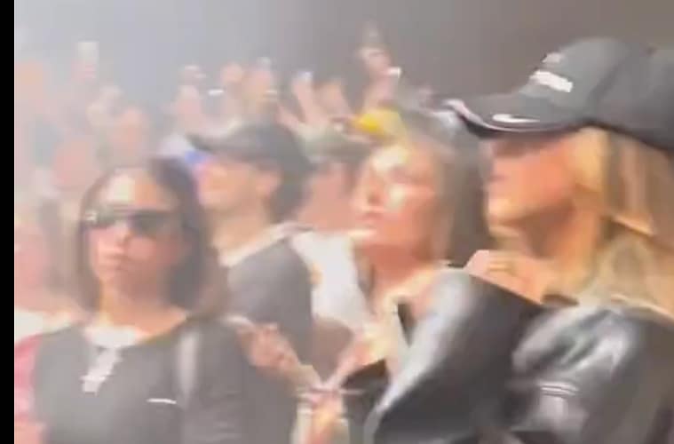 celebrities chewing gum Coachella 2025